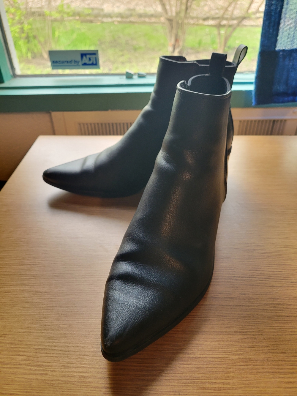 Target Black Pointed-Toe Ankle Booties